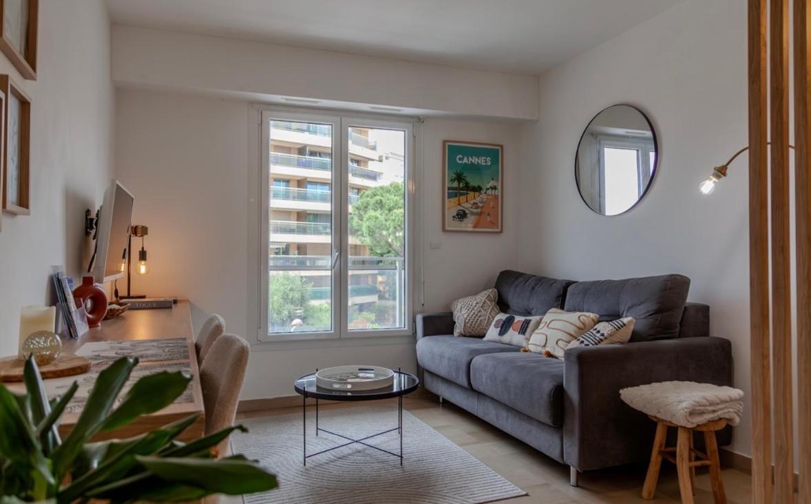 Studio Lumineux A 2 Mn A Pied De La Plage Cannes Dış mekan fotoğraf